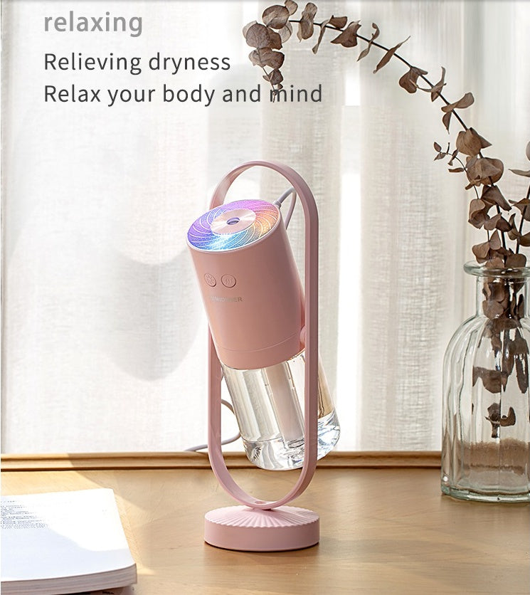 Magic Shadow USB Humidifier – Ultrasonic Mist Maker with Night Light & Air Purifier