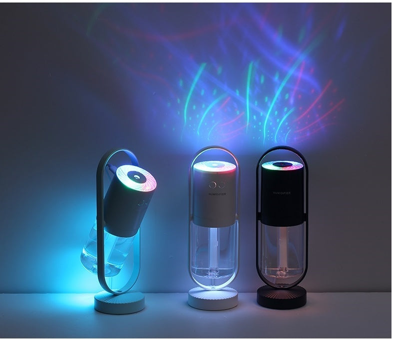 Magic Shadow USB Humidifier – Ultrasonic Mist Maker with Night Light & Air Purifier