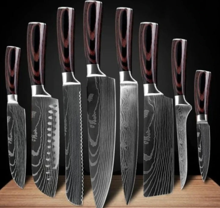 Carpenter's Special Kitchen Knife Set includes chef and cooking knives for versatile kitchen use.