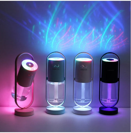 Magic Shadow USB Humidifier – Ultrasonic Mist Maker with Night Light & Air Purifier